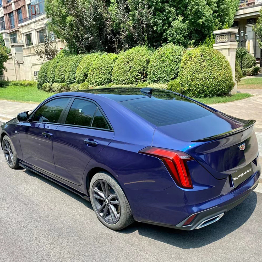 True Gloss Metallic Vehicle Wrap (PET Liner)