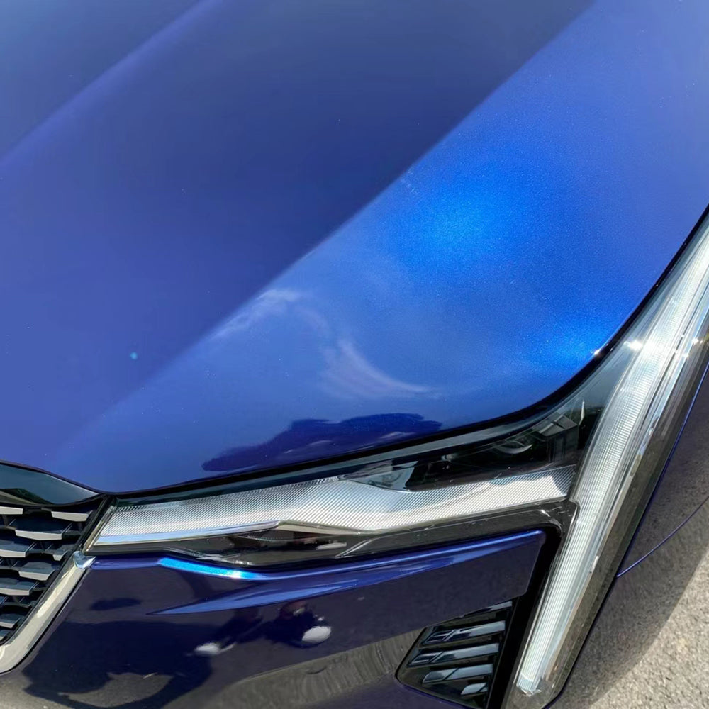 True Gloss Metallic Vehicle Wrap (PET Liner)