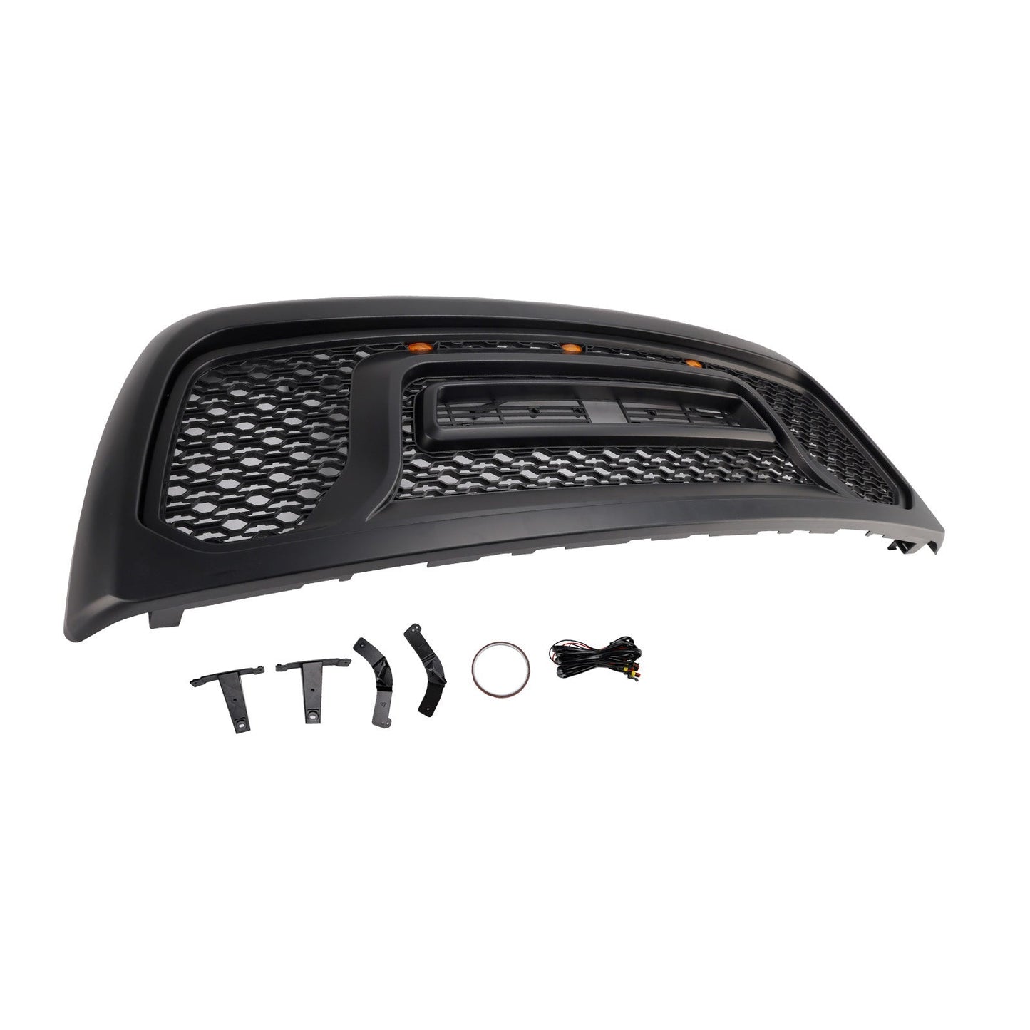 2010-2018 Ram 2500 3500 Laramie Limited Front Bumper Grille with LED Light