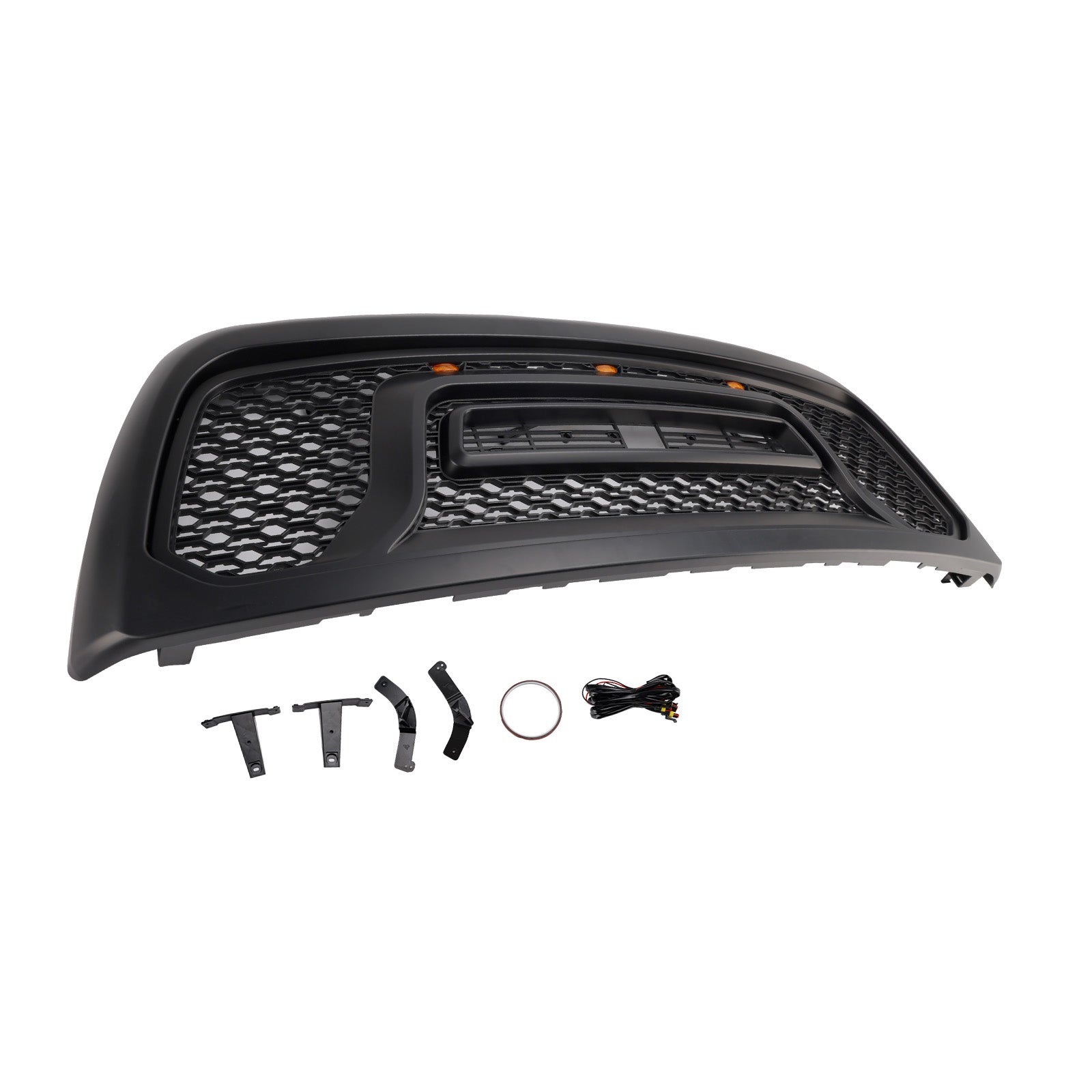 2010-2018 Ram 2500 3500 Laramie Limited Front Bumper Grille with LED Light