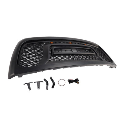 2010-2018 Ram 2500 3500 Laramie Limited Front Bumper Grille with LED Light