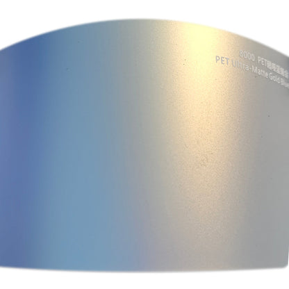 Super Metallic Gold Blue Color Shift Wrap (PET Liner)