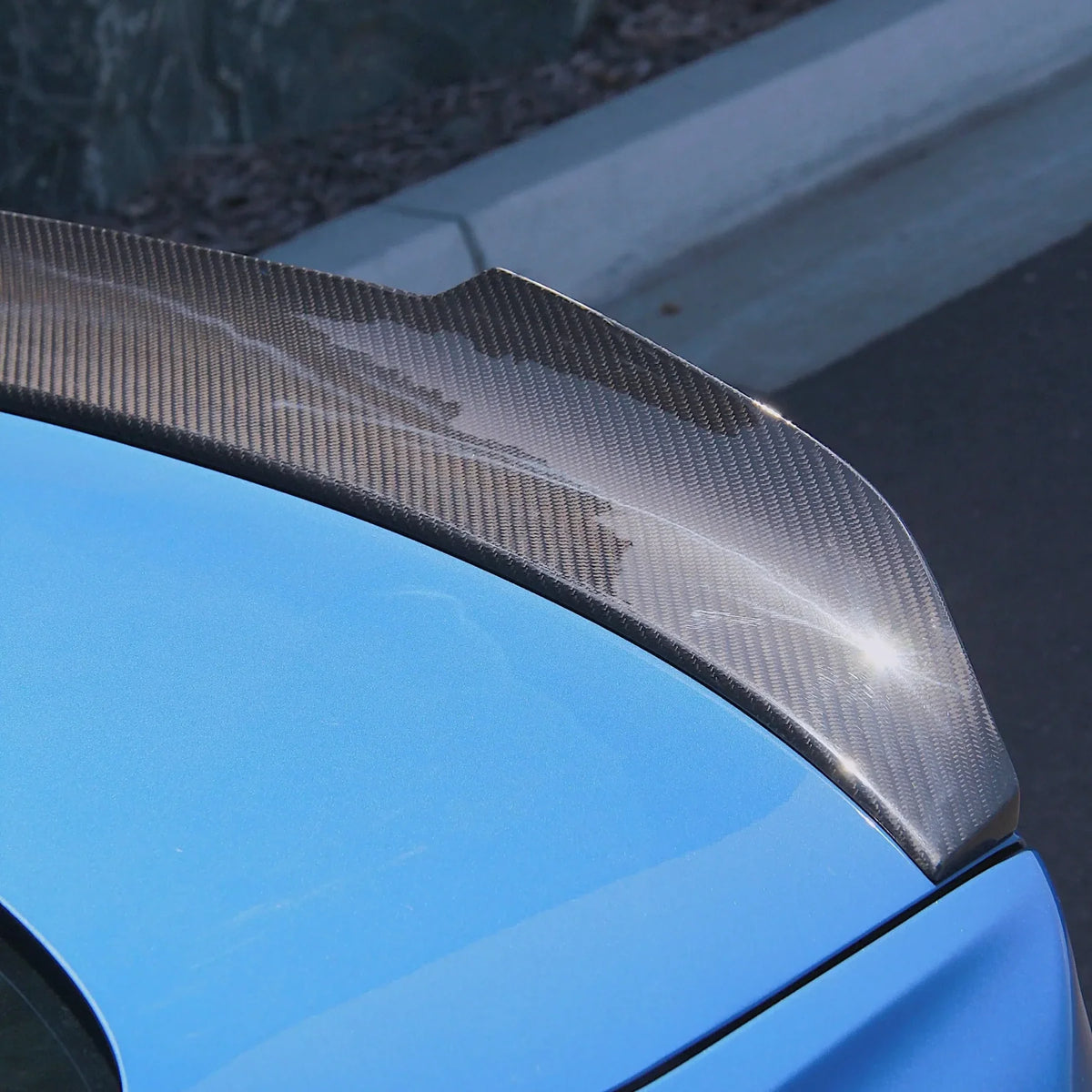 BMW 4 Series F32/F33/F36 PSM-Style High-Kick Carbon Fiber Spoiler