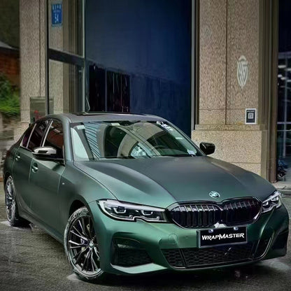 Ultral Matte Metal Emerald Green Carwrap (PET Liner)