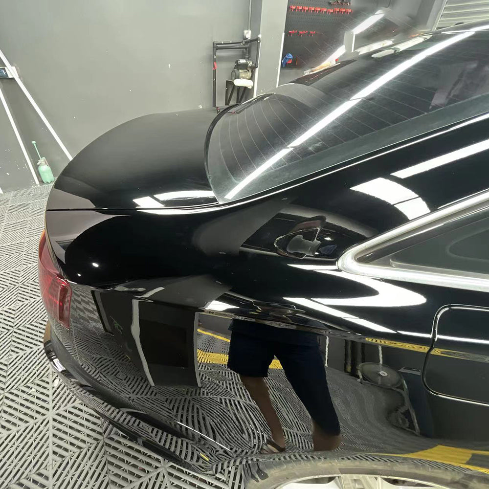 Super Gloss Black Repairable Dry Car Wrap Colors (PET Liner)