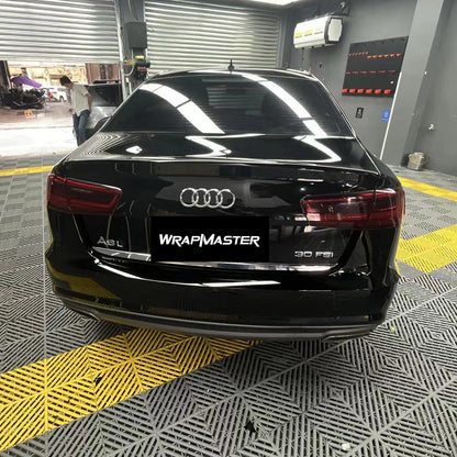 Super Gloss Black Repairable Dry Car Wrap Colors (PET Liner)