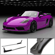 Porsche 718 (982) Boxster Cayman 2016-2019 Side Skirts Carbon Fiber