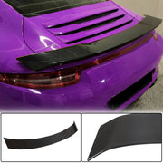 Porsche 911 (991) 991.2 Carrera Targa 4 S 4S GTS Turbo 2016-2019 Rear Trunk Spoiler Dry Carbon Fiber