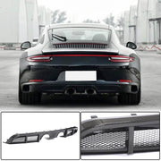 Porsche 911 Carrera 4 GTS 2017 Rear Bumper Diffuser Lip Carbon Fiber