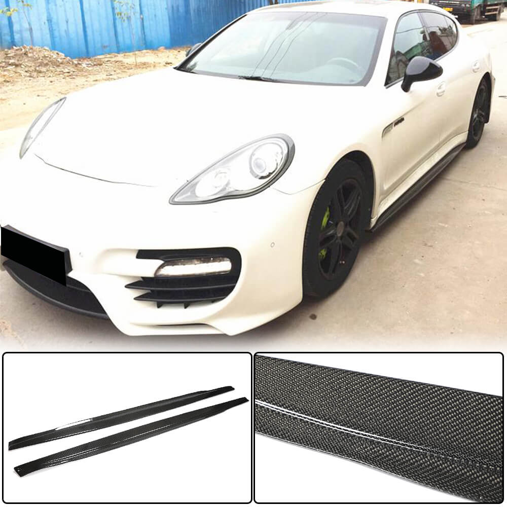 Porsche Panamera 970 Pre-facelift 2010-2013 Side Skirts Carbon Fiber