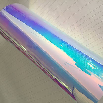 Rainbow Chrome White Vinyl Wrap