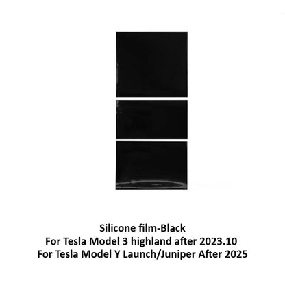 Central Control Protective Film for Tesla Model 3/Model Y Juniper Silicone Pad Electrostatic Panel Sticker Decor Car Accessories