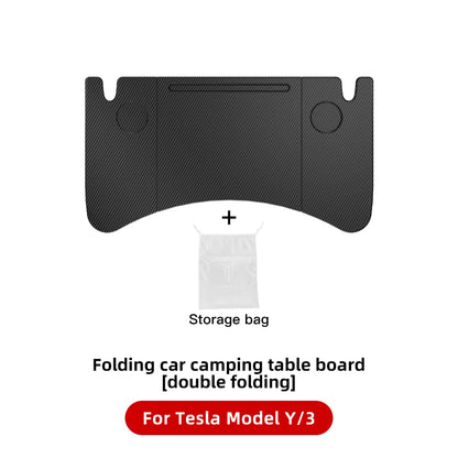 YZ For Tesla Model XS 3 Y Highland Juniper 2018-2025 Steering Wheel Laptop Tray Food Desk Portable Office Table Car Accessories