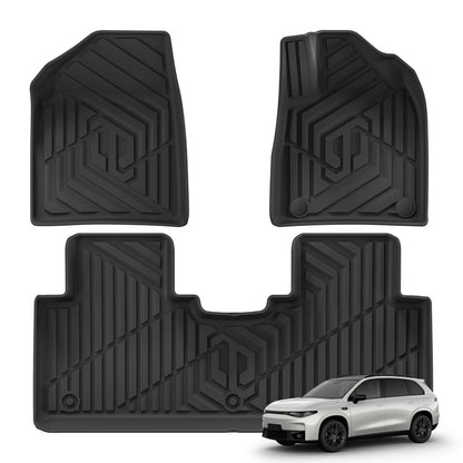 Custom TPE All-Weather Floor Mats for 2024-2025 Leapmotor C10 (Right-Hand Drive)