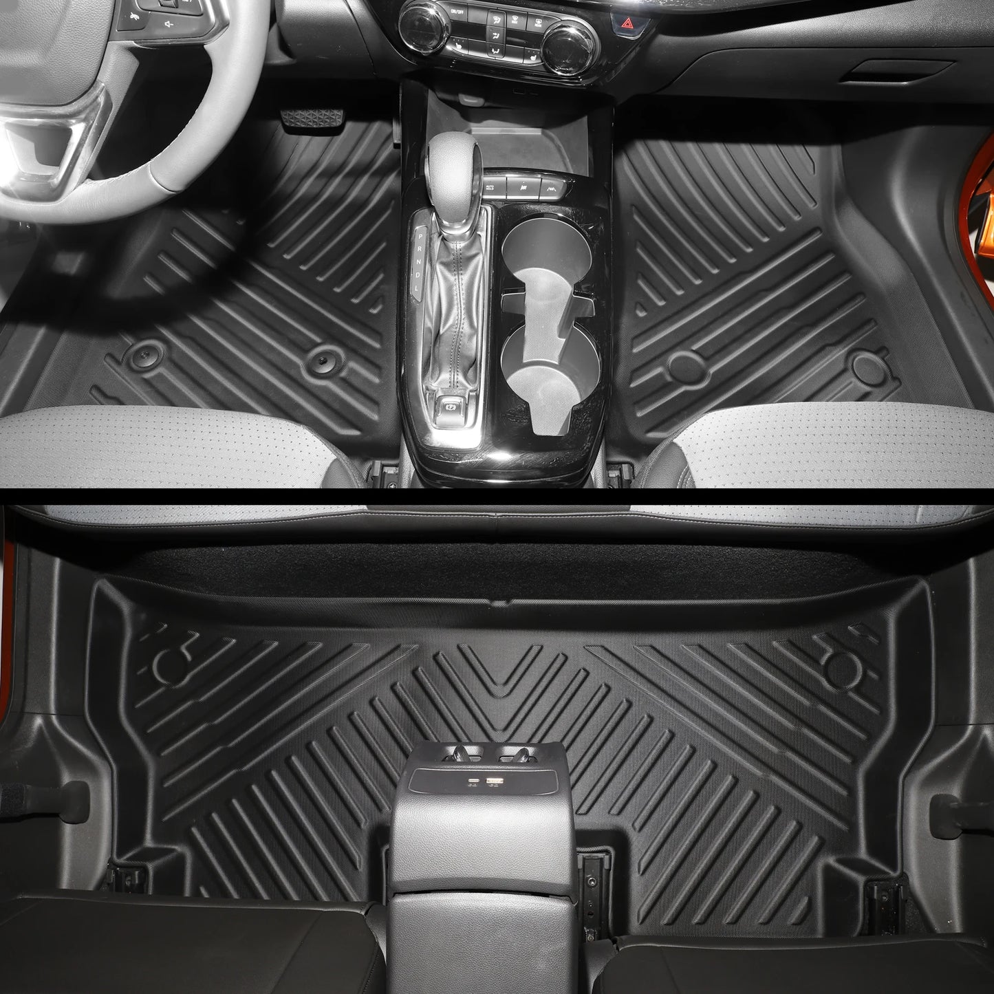 Custom TPE All-Weather Floor Mats for 2024-2026 Chevrolet Trax with Cargo Liner (Left-Hand Drive)