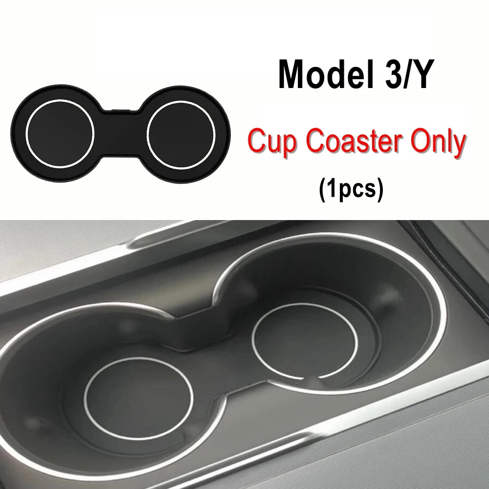 Custom TPE All-Weather Floor Mats for 2025-2026 Tesla Model Y Juniper with Cargo Liner & Kick Pads