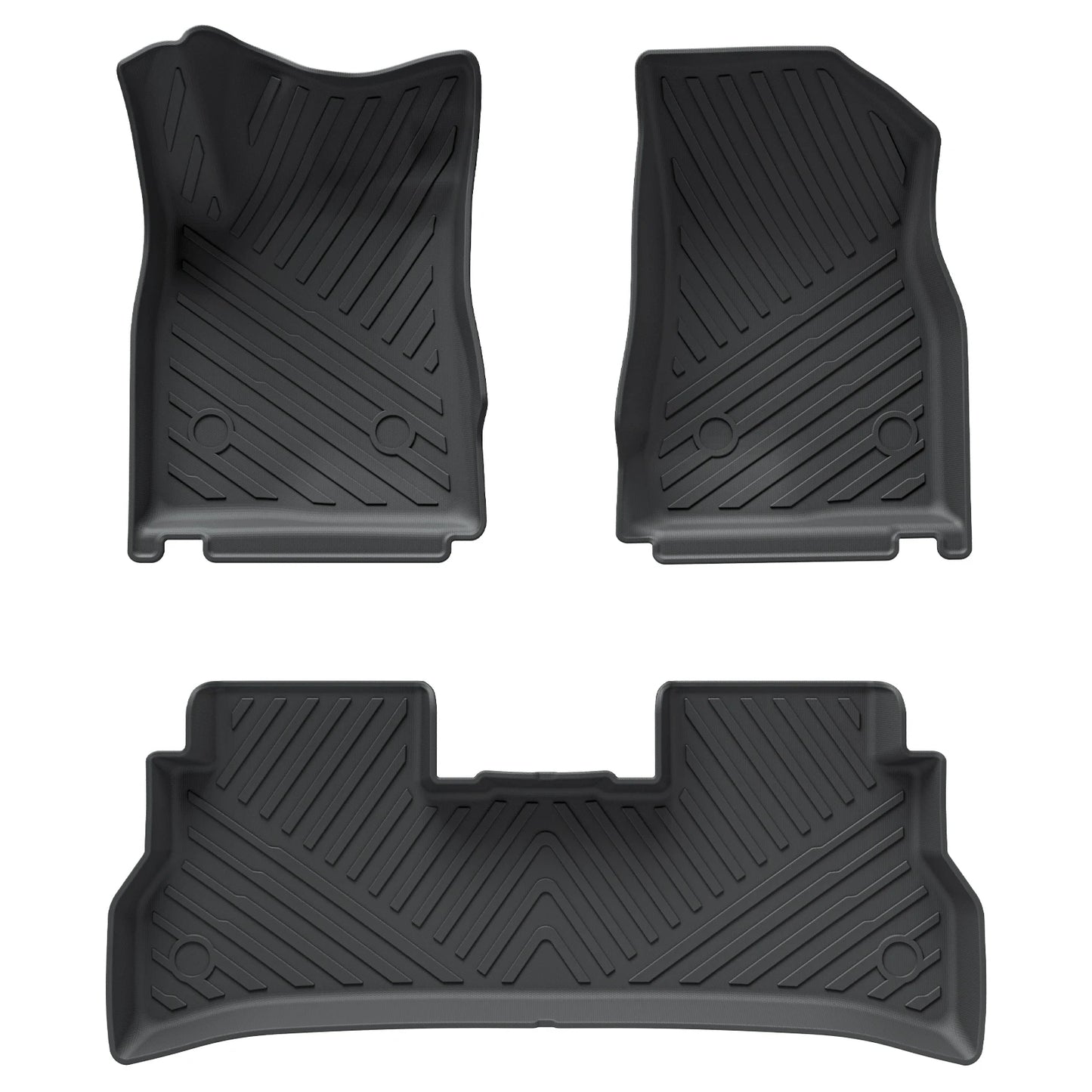 Custom TPE All-Weather Floor Mats for 2024-2026 Chevrolet Trax with Cargo Liner (Left-Hand Drive)