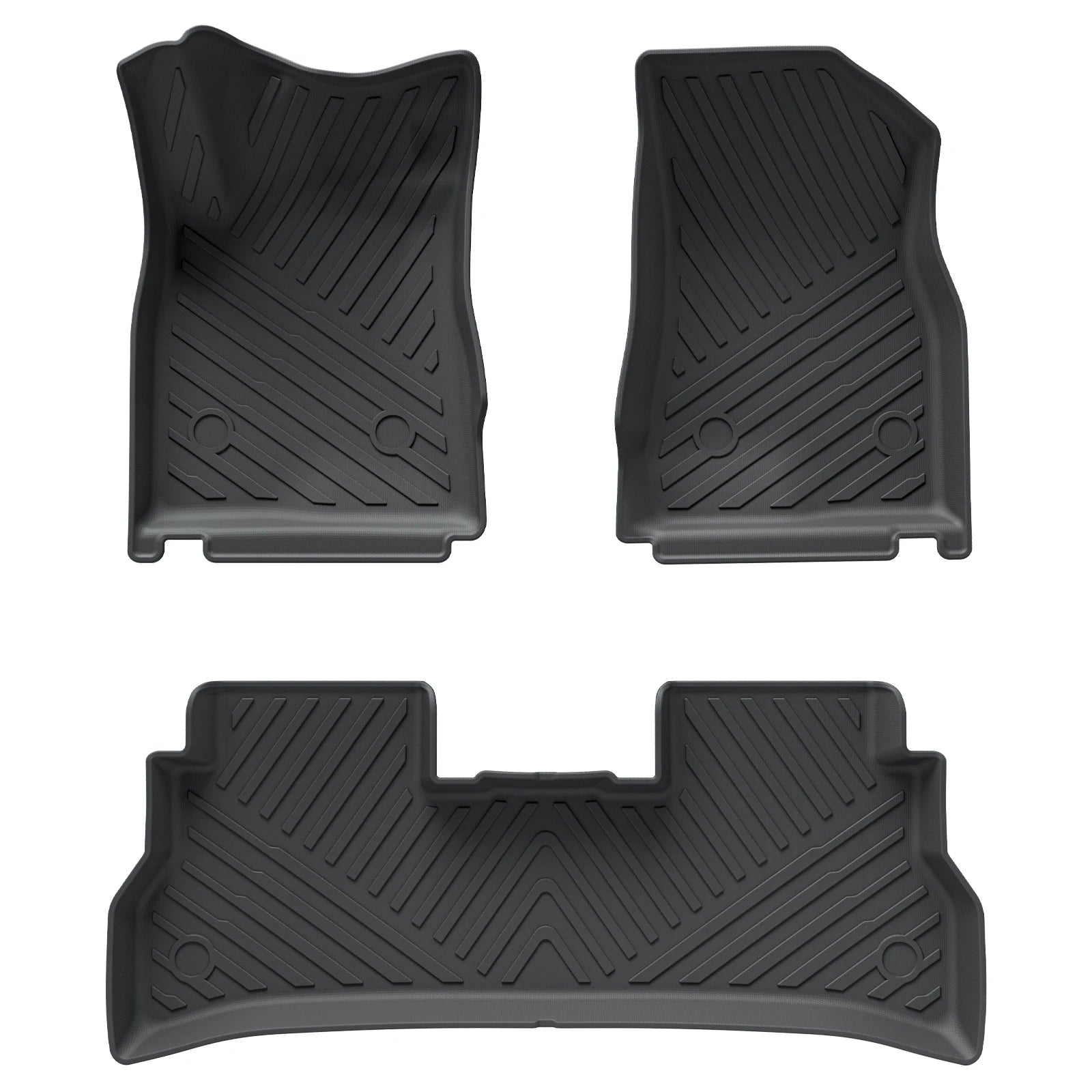 Custom TPE All-Weather Floor Mats for 2024-2026 Chevrolet Trax with Cargo Liner (Left-Hand Drive)