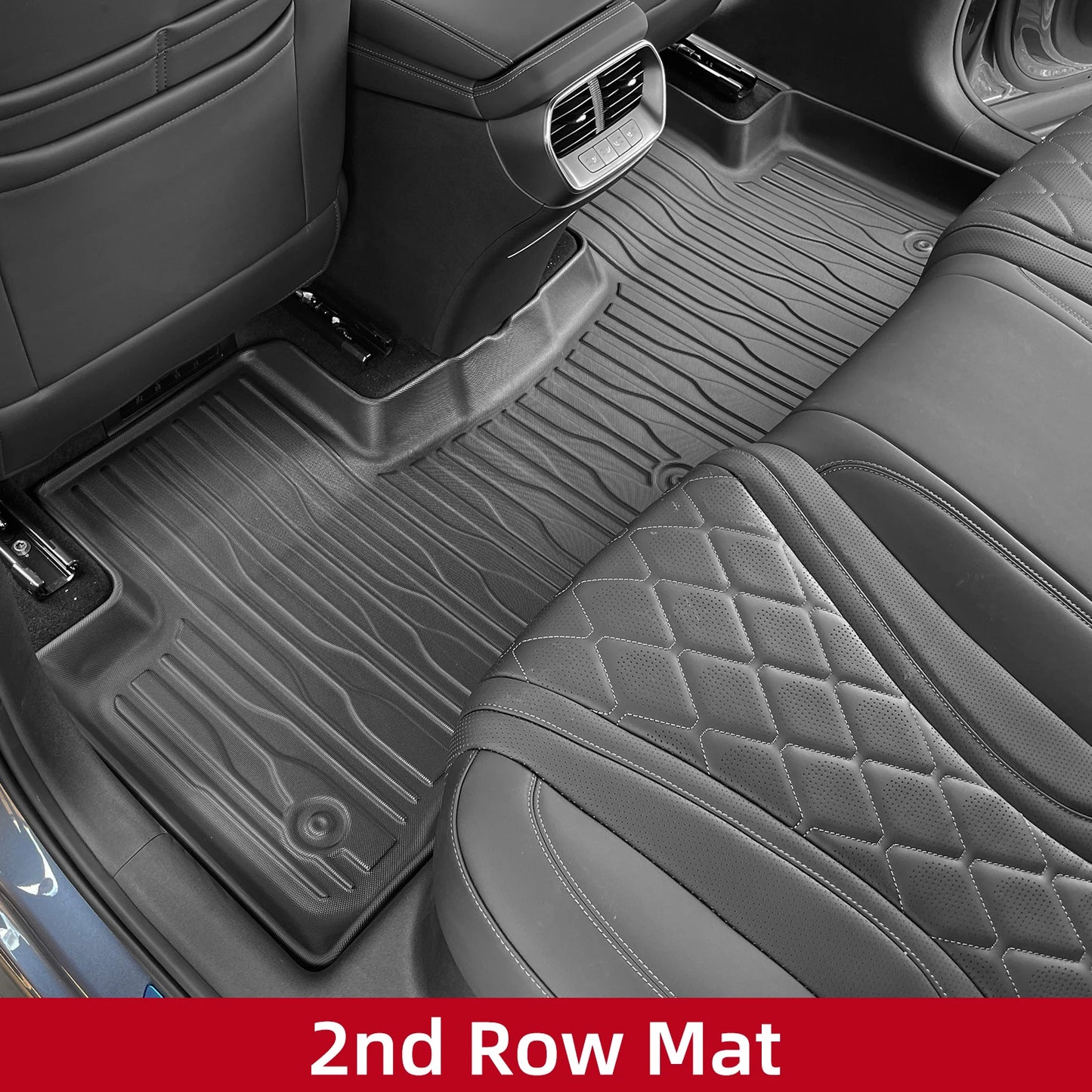 Custom TPE All-Weather Floor Mats for 2024-2025 BYD Sealion 7 EV (Right-Hand Drive)