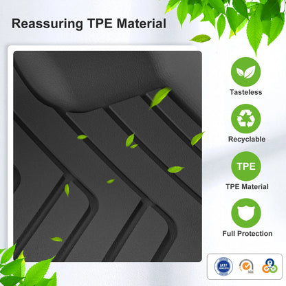 Custom TPE All-Weather Floor Mats for 2023-2026 BMW X1 (EU Version, Left-Hand Drive)