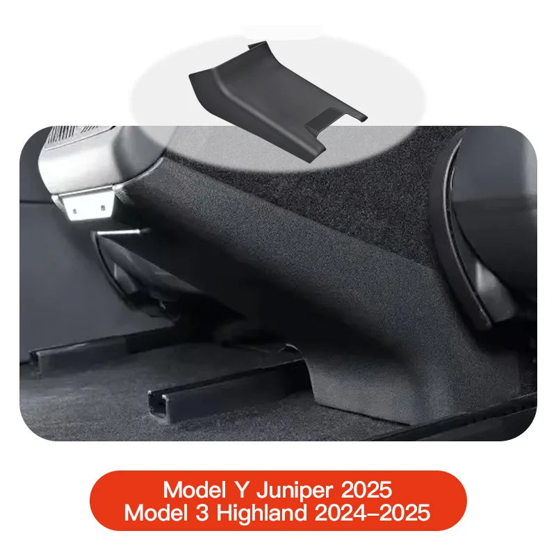 YZ For Tesla Model 3/Y Highland Juniper Rear Center Console Air Outlet Cover Vent Outlet Dust Cover Car Styling Accessories