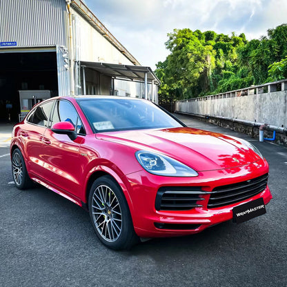 Glossy Crystal Red Cars
