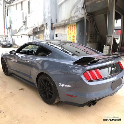 Gloss Cement Grey Vinyl Wrap