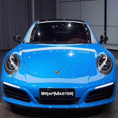 Gloss Blue Sky Car Wrap