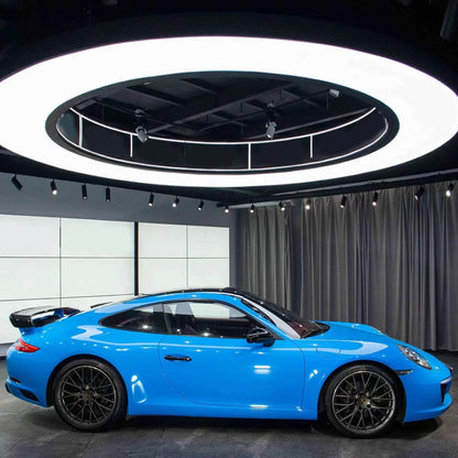 Gloss Blue Sky Car Wrap