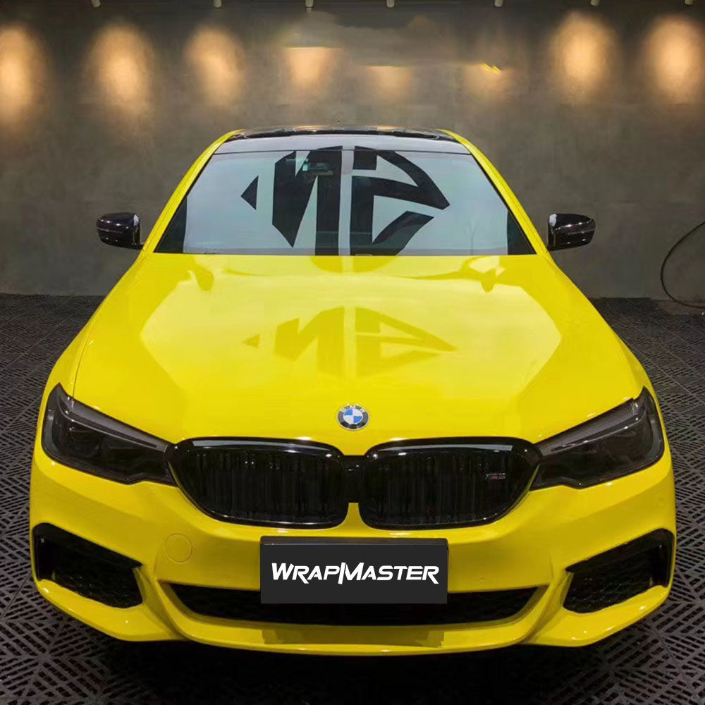 Gloss Maize Yellow Vehicle Wraps