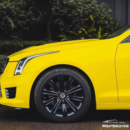 Gloss Maize Yellow Vehicle Wraps