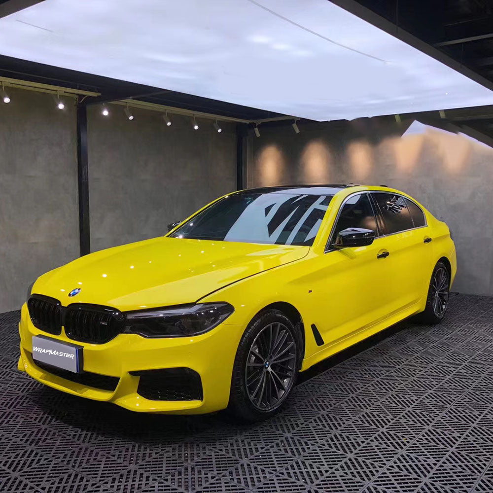 Gloss Maize Yellow Vehicle Wraps