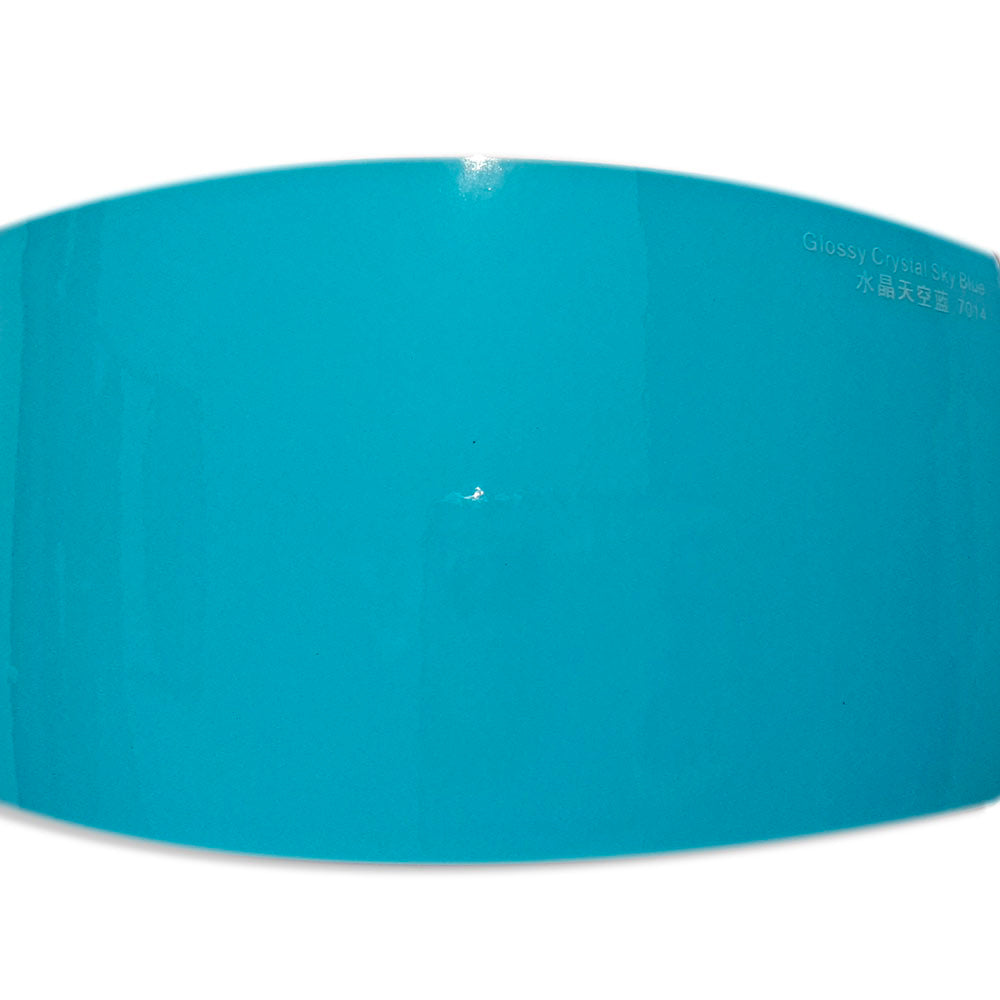 Gloss Sky Blue Vehicle Vinyl Wrap