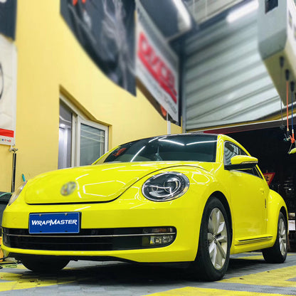 Gloss Lemon Yellow Vinyl Wrap
