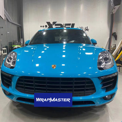 Gloss Miami Blue Vehicle Car Wrap Cost