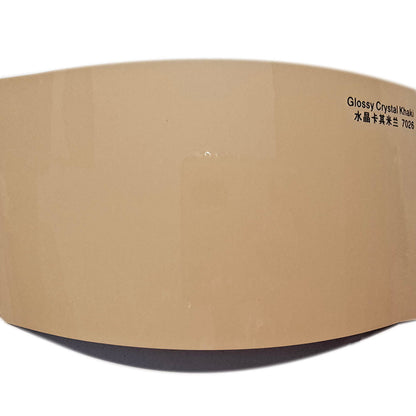Glossy Cystal Khaki Milan Car Wrap