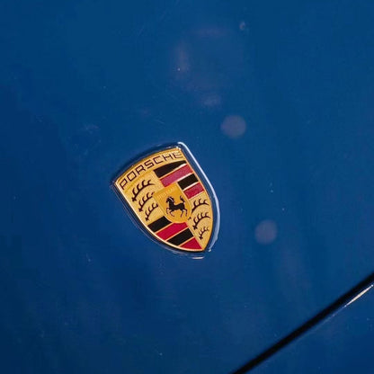 Gloss Porsche Deep Blue Auto Vinyl Wrap