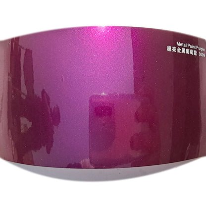 Glossy Metallic Purple Car Wrap