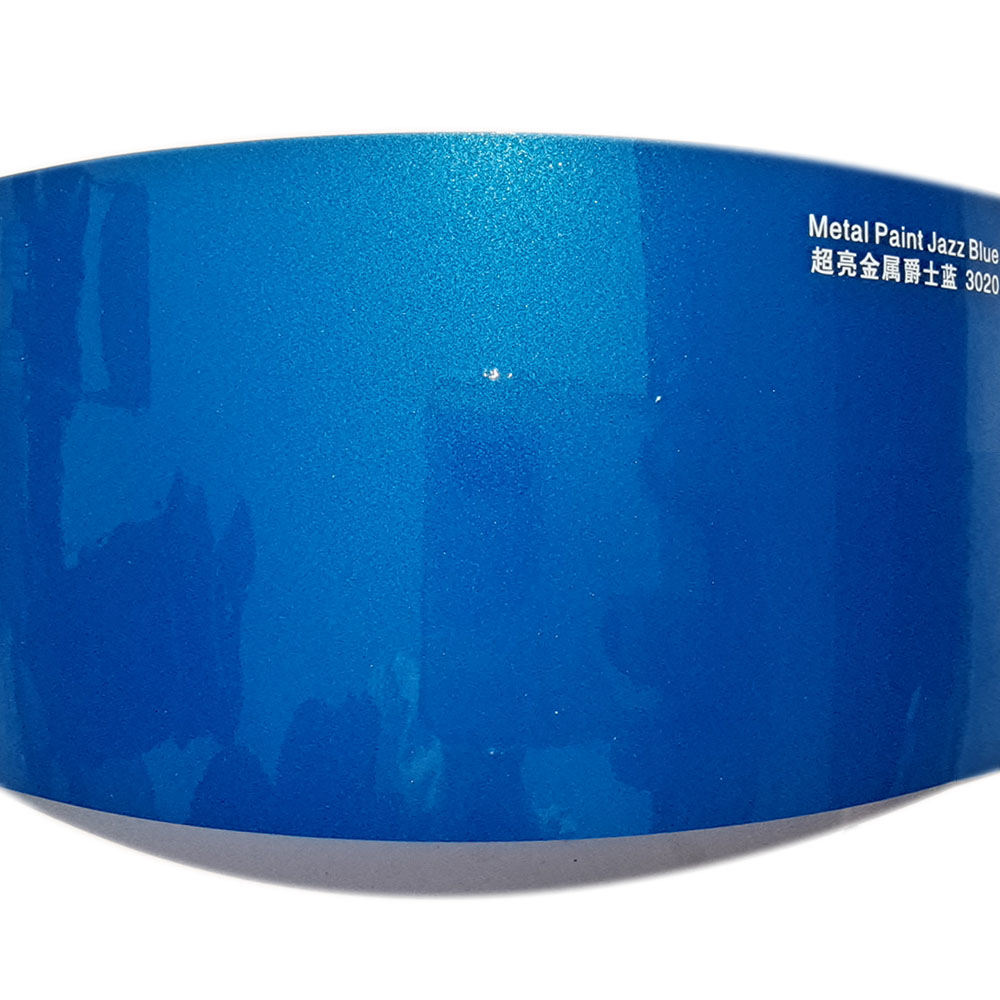 Gloss Metallic Jazz Blue Car Vinyl Wraps