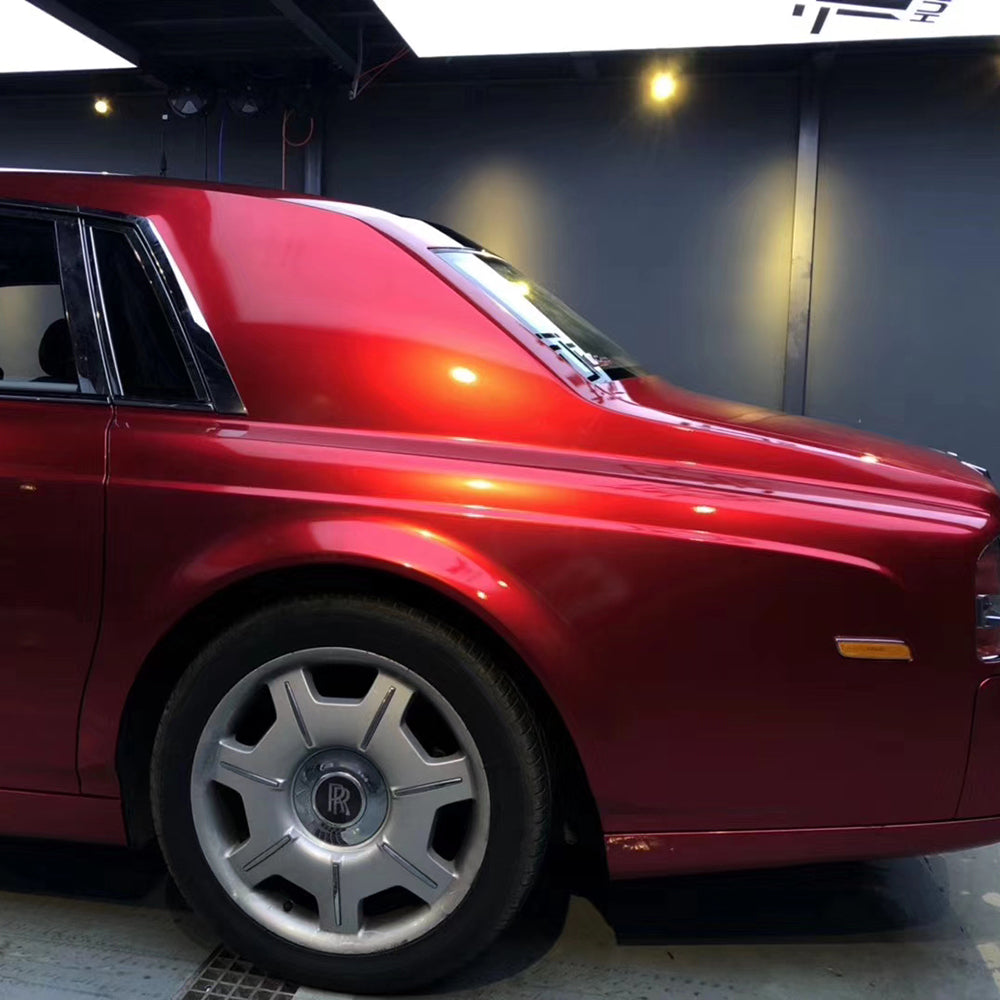 Gloss Metallic Soul Red Wrap