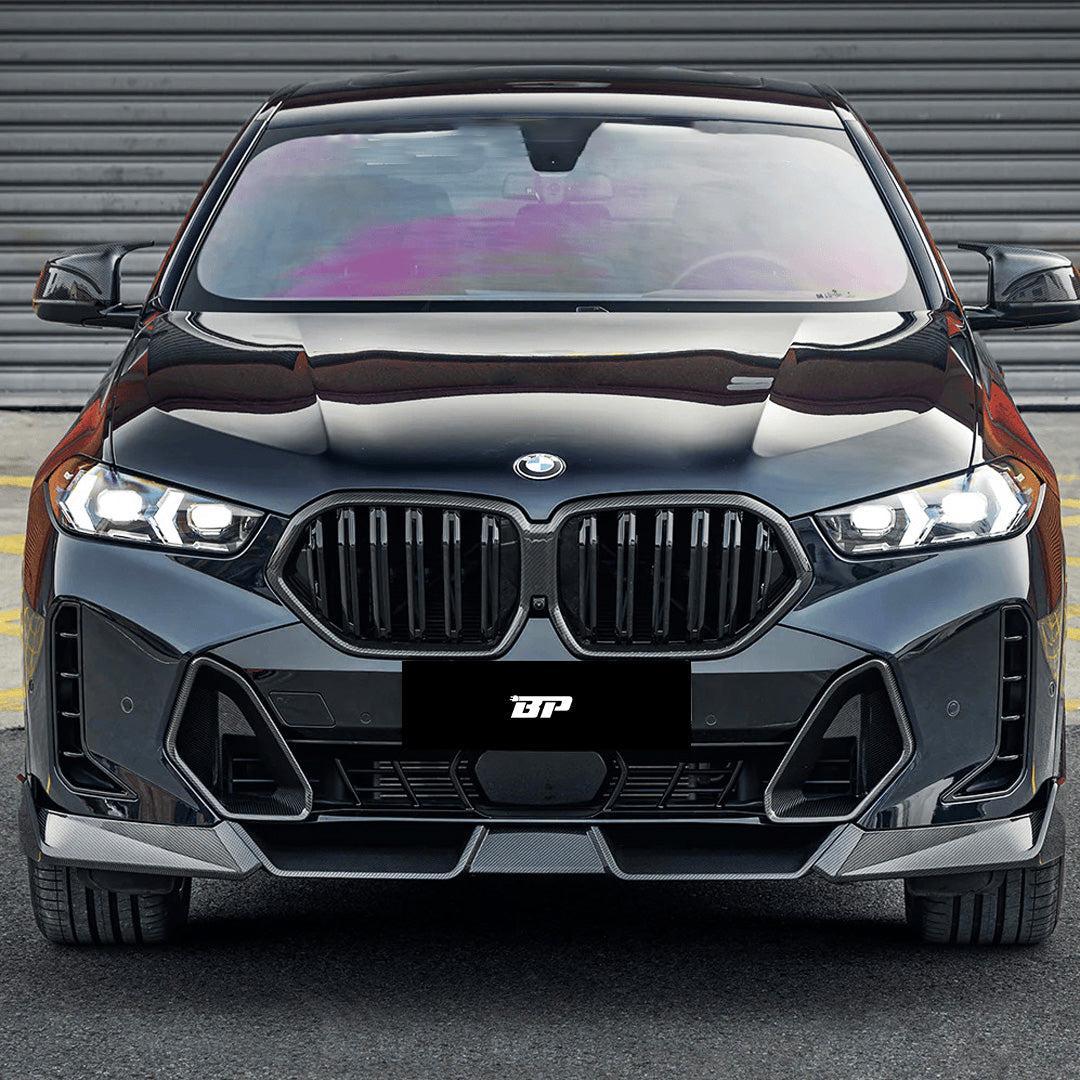 SQ Style Carbon Fiber Front Lip - BMW G06 X6 LCI