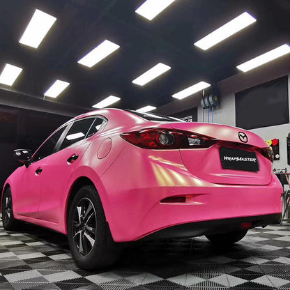 Satin Pink Wrap Metallic Vinyl