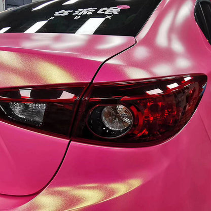 Satin Pink Wrap Metallic Vinyl