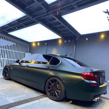 Satin Metallic Green Vinyl Wrap