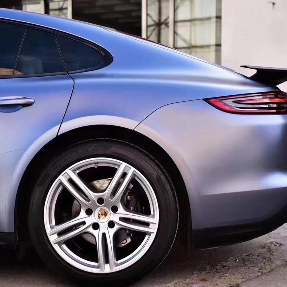 Satin Matte Midnight Blue Metallic