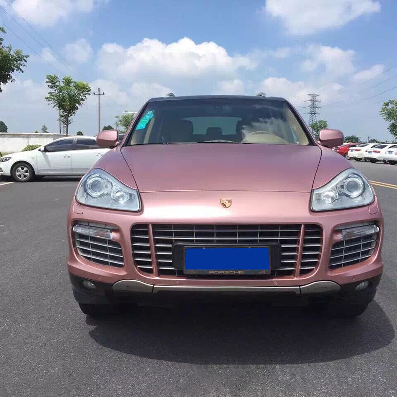Satin Metallic Pearl Car Wrap