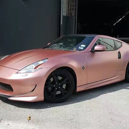 Satin Metallic Pearl Rose Gold Car Wrap