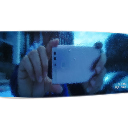 High Stretch Mirror Blue Chrome Vinyl Wrap