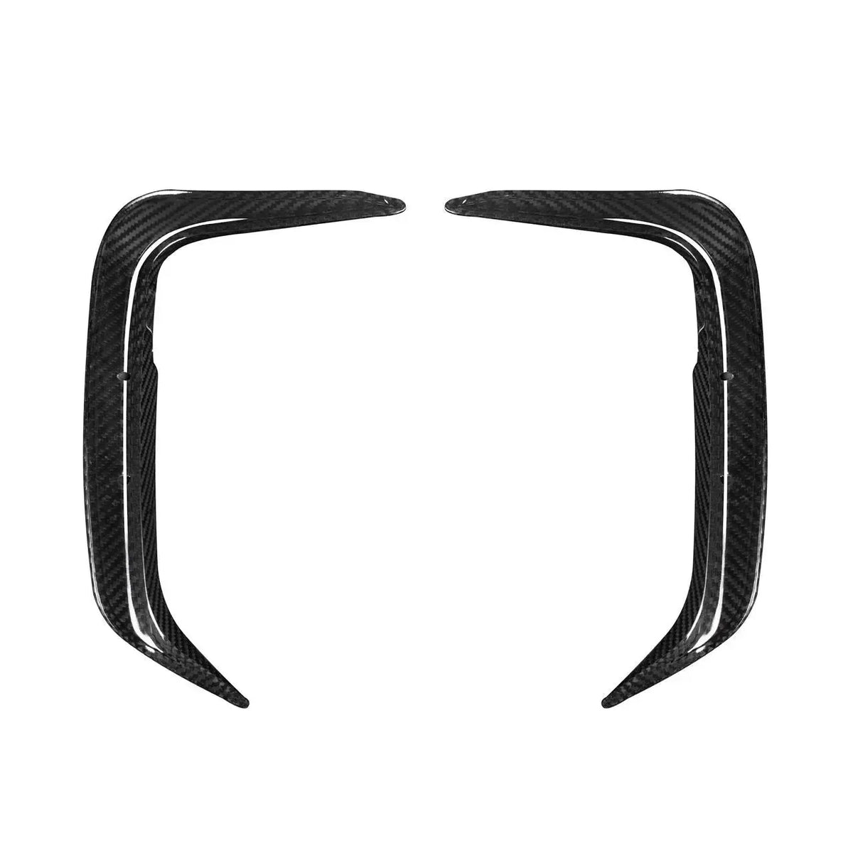 SQ Style Carbon Fiber Rear Side Canards - BMW F97 X3M LCI