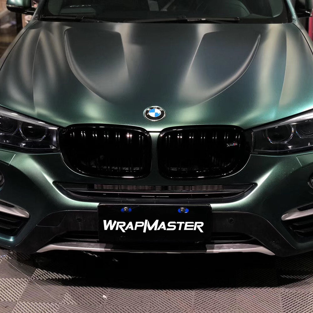Satin Metallic Green Vinyl Wrap